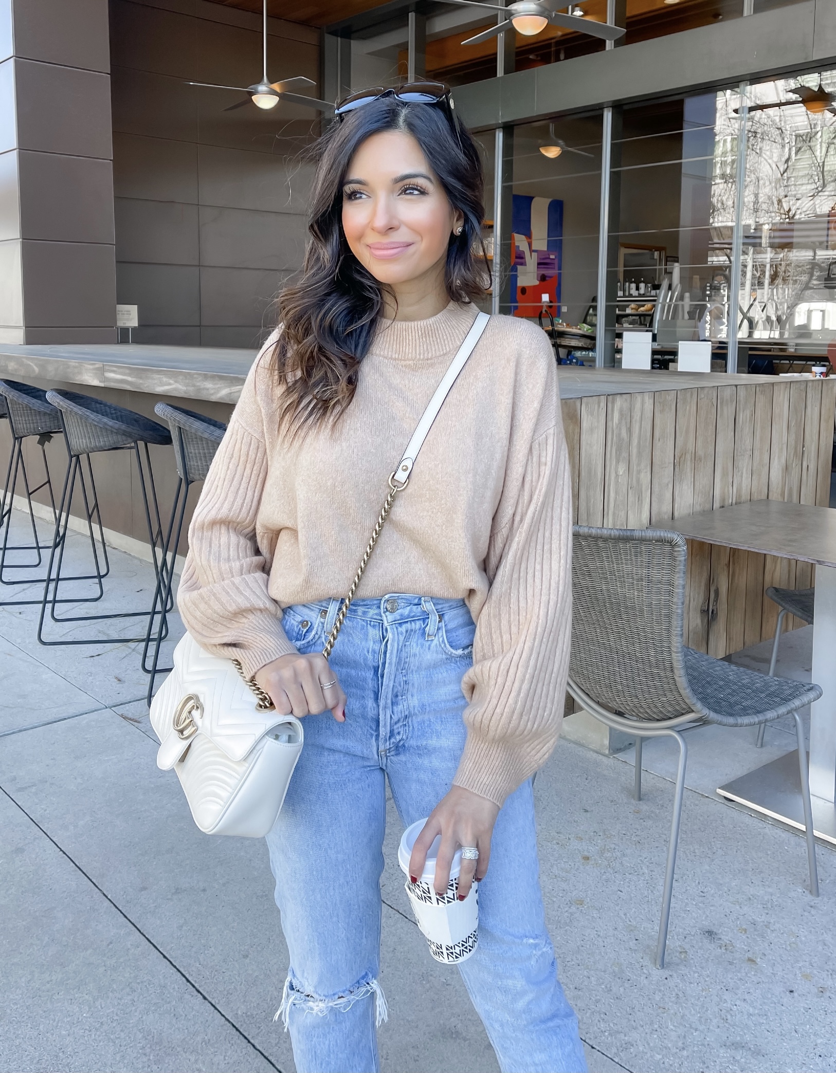 Under $50 Neutral Sweater - Hey Nasreen