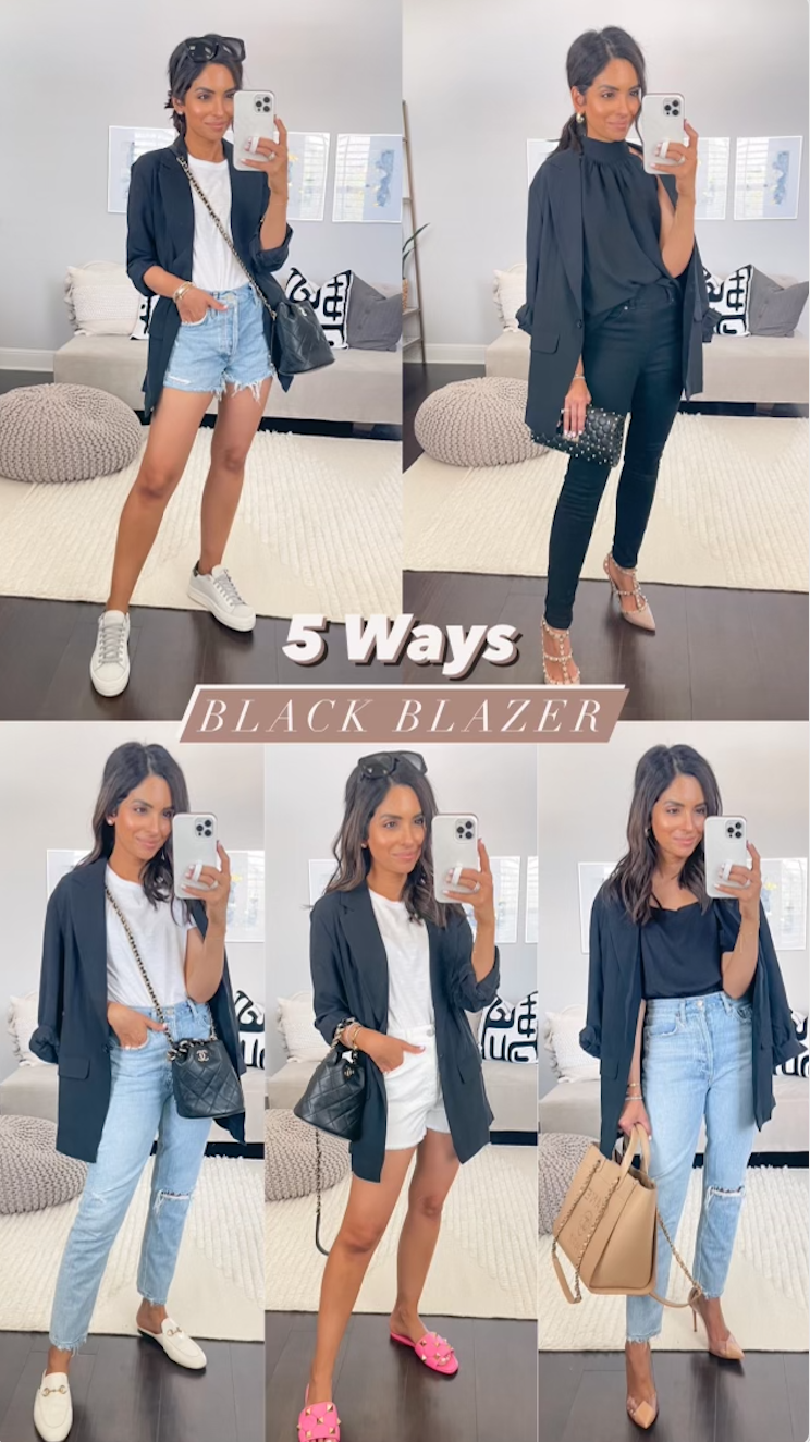How You Can Wear a Blazer Multiple Ways